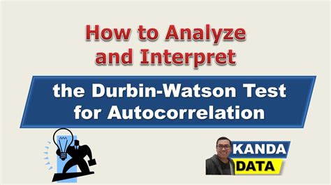 durbin watson test explained